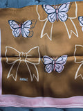 Àríkẹ́ Butterfly Silk Scarf